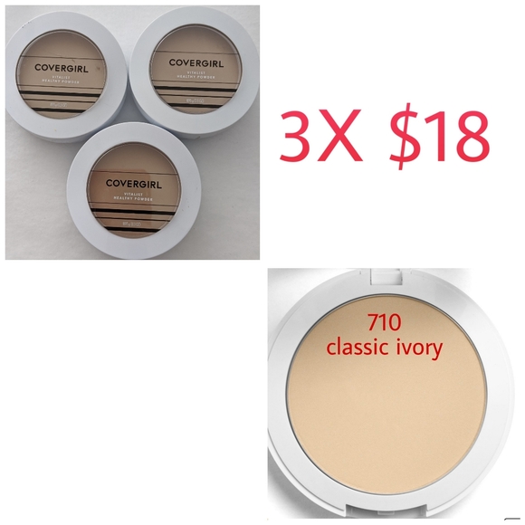 3X Covergirl vitalis healthy powder medium beige - Picture 2 of 3